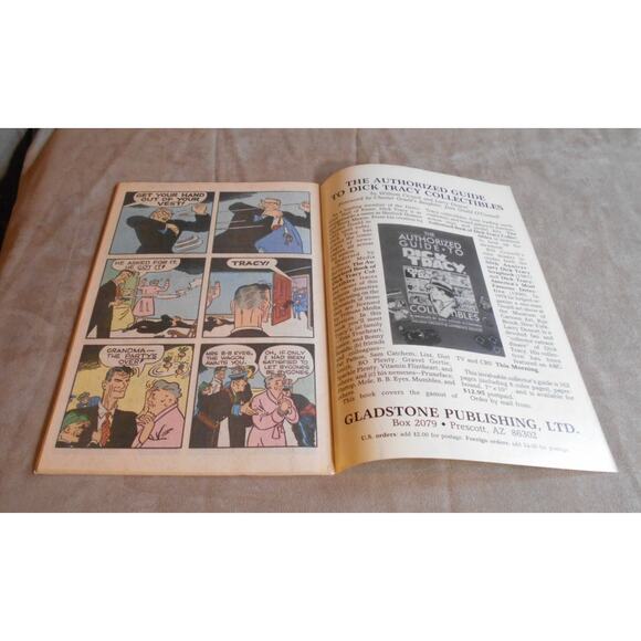 Gladstone Comics The Original Dick Tracy #4 Mar 1991 Vintage Comic Book - Picture 7 of 7